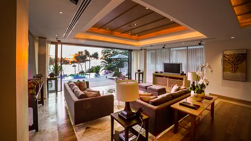 Trisara Ocean Front Residence 31 Living room 1