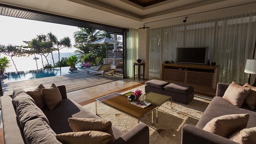 Trisara Ocean Front Residence 31 Living room 1