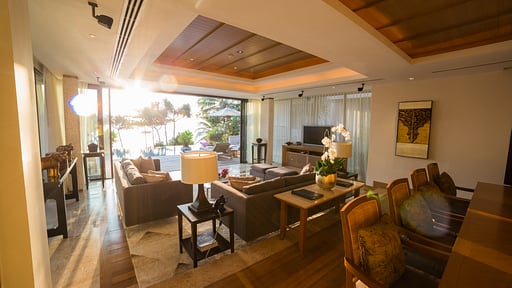 Trisara Ocean Front Residence 31 Living room 1