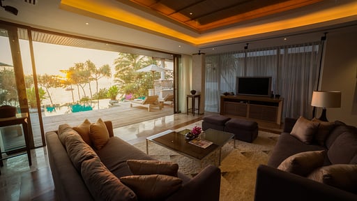 Trisara Ocean Front Residence 31 Living room 1