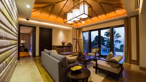 Trisara Ocean Front Residence 31 Living room 2