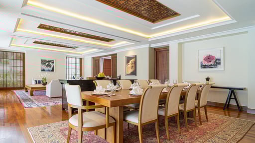 Trisara Ocean Front Residence 4 Dining area