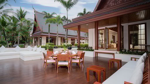 Trisara Ocean Front Residence 4 Dining area