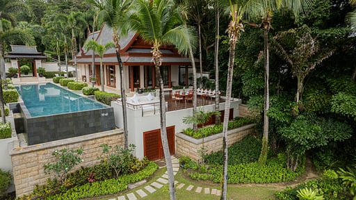 Trisara Ocean Front Residence 4 Drone pictures