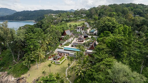 Trisara Ocean Front Residence 4 Drone pictures