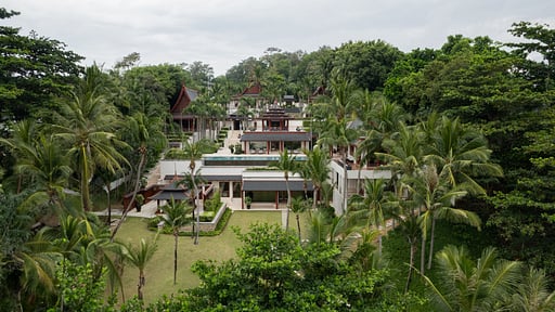 Trisara Ocean Front Residence 4 Drone pictures