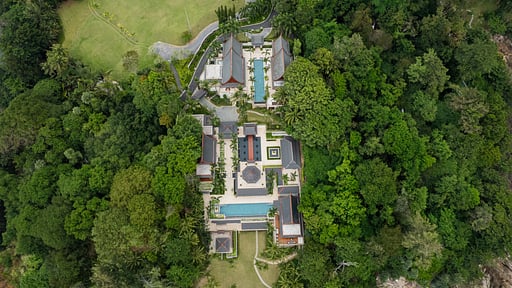 Trisara Ocean Front Residence 4 Drone pictures