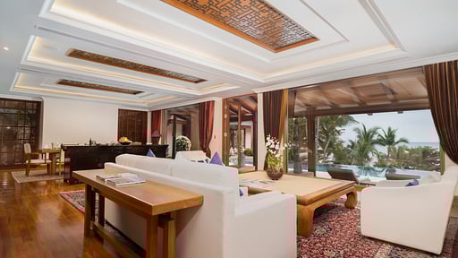 Trisara Ocean Front Residence 4 Living room