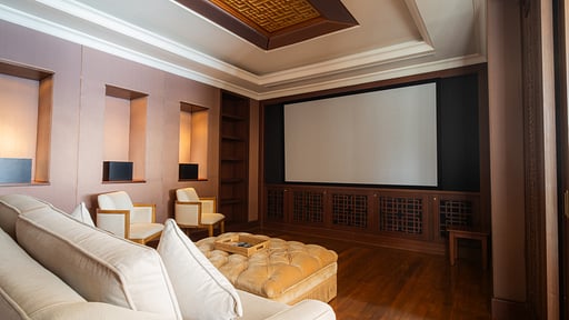 Trisara Ocean Front Residence 4 Media room