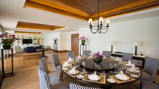 Trisara Ocean Front Residence 5 Dining area