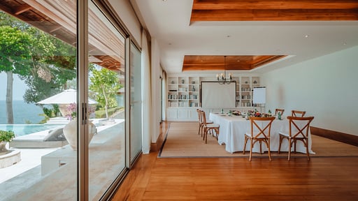 Trisara Ocean Front Residence 5 Media room