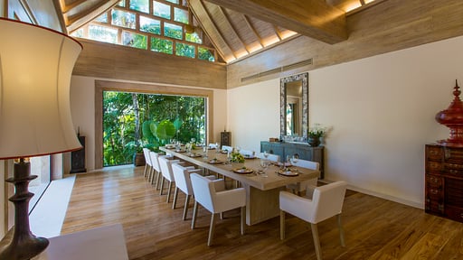 Trisara Ocean Front Residence 8 Dining area