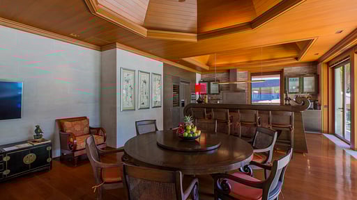 Trisara Ocean Front Residence 8 Dining area