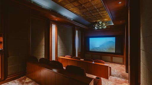 Trisara Ocean Front Residence 8 Media room