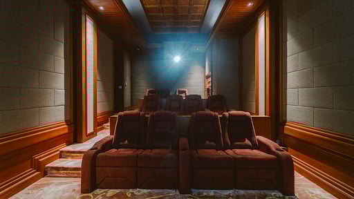 Trisara Ocean Front Residence 8 Media room