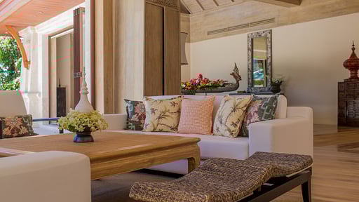 Trisara Ocean Front Residence 8 Living room