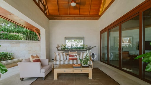 Trisara Ocean Front Residence 8 Living room