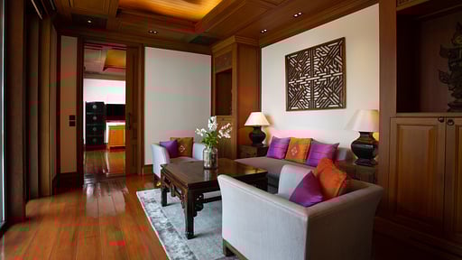 Trisara Ocean Front Residence 8 Living room