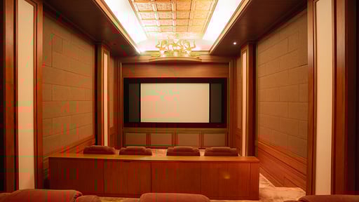 Trisara Ocean Front Residence 8 Media room