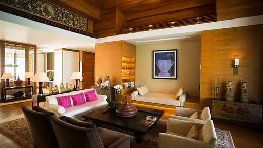 Trisara Signature Villa 23 Living room