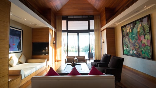 Trisara Signature Villa 23 Living room