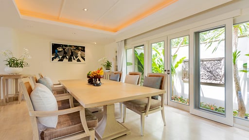 Trisara Signature Villa 24 Dining area