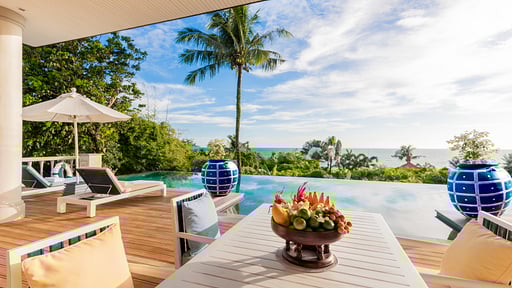 Trisara Signature Villa 24 Dining area