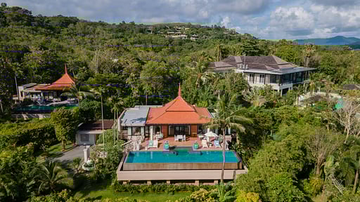 Trisara Signature Villa 24 Drone pictures
