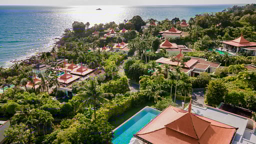 Trisara Signature Villa 24 Drone pictures