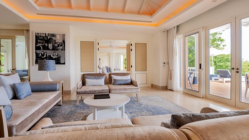 Trisara Signature Villa 24 Living room