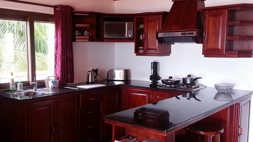 Tropical Beach House Kitchen