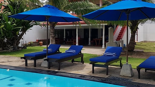 Tropical Beach House Swimming pool