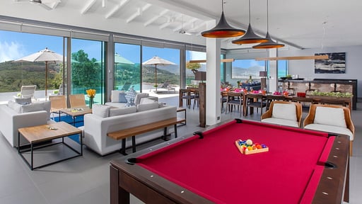 Tropical Castle Billiard