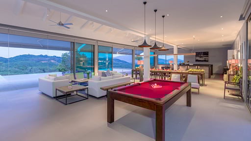 Tropical Castle Billiard