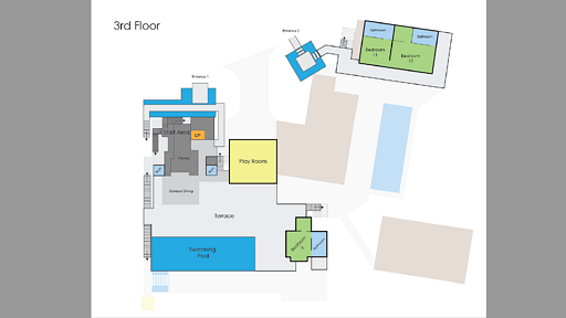 Tropical Castle Floor plan
