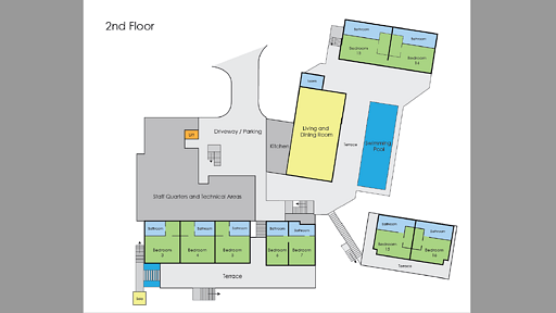 Tropical Castle Floor plan