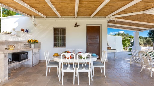 Trulli La Formosa Terrace/Veranda