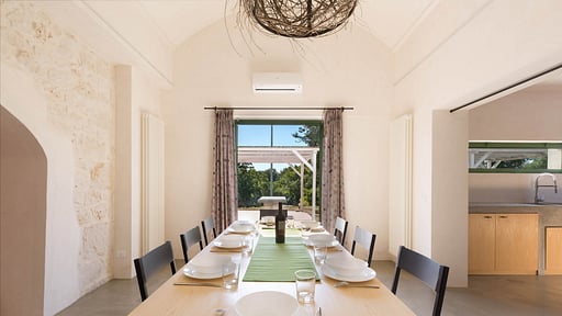 Trulli La Gaura Dining area