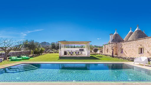 Trulli Masci Villa Schwimmbad