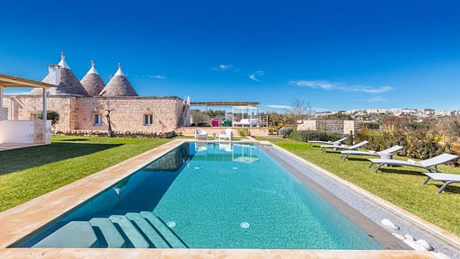 Trulli Masci Villa Schwimmbad