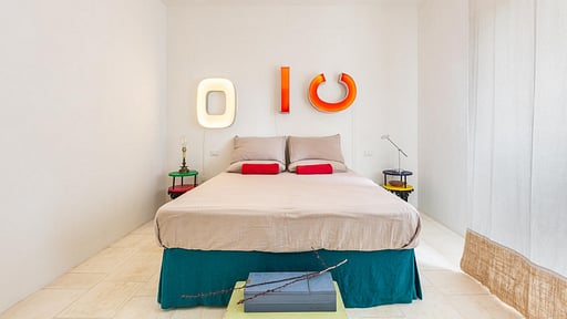 Trulli Masci Villa Schlafzimmer 1