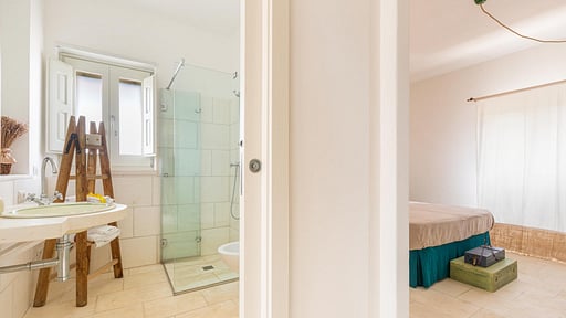 Trulli Masci Villa Schlafzimmer 1