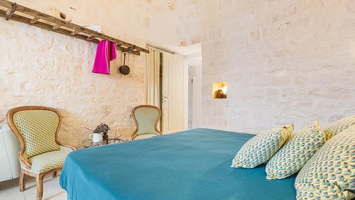 Trulli Masci Villa Schlafzimmer 2