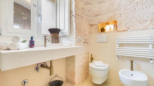 Trulli Masci Villa Schlafzimmer 2