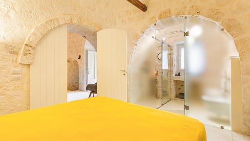 Trulli Masci Villa Schlafzimmer 3