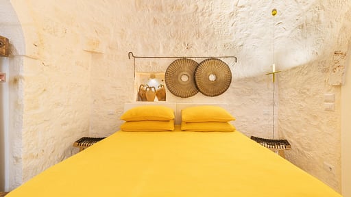 Trulli Masci Villa Schlafzimmer 3