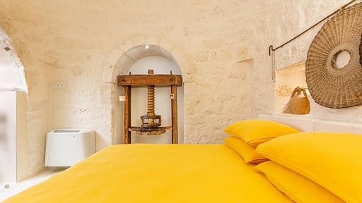 Trulli Masci Villa Schlafzimmer 3
