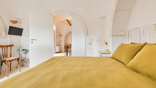 Trulli Masci Villa Schlafzimmer 4