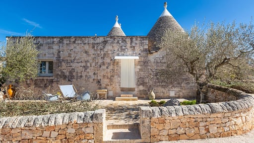 Trulli Masci Villa Terrasse/Veranda