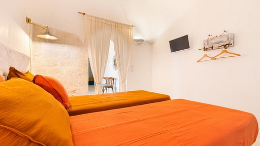 Trulli Masci Villa Schlafzimmer 5